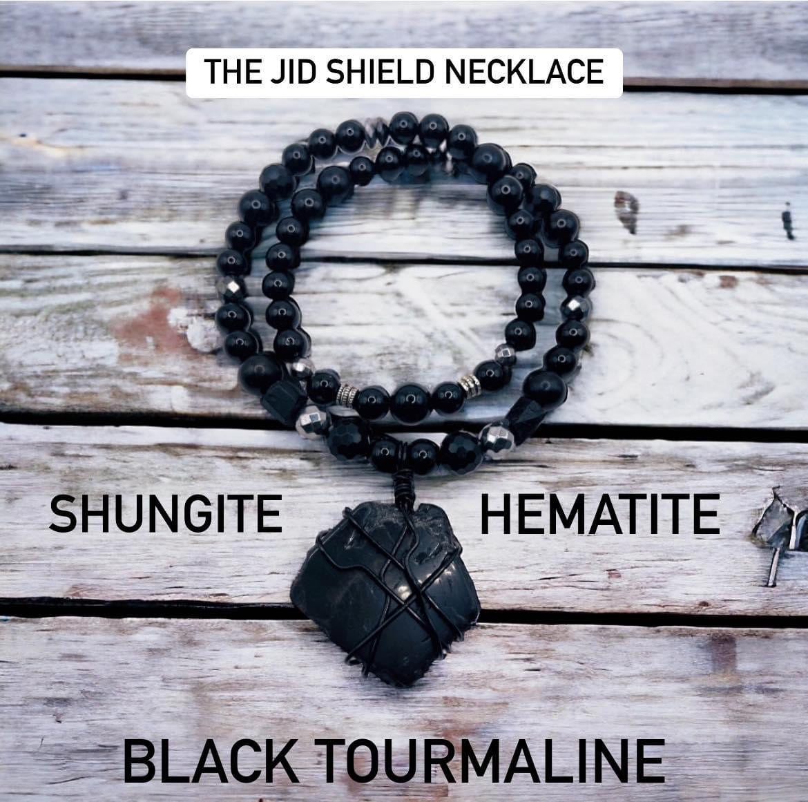 The Shield - Black Tourmaline