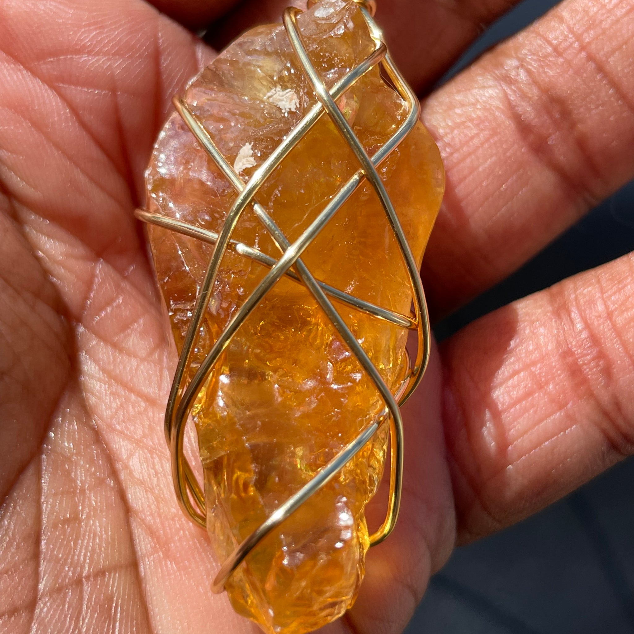 Honey Calcite