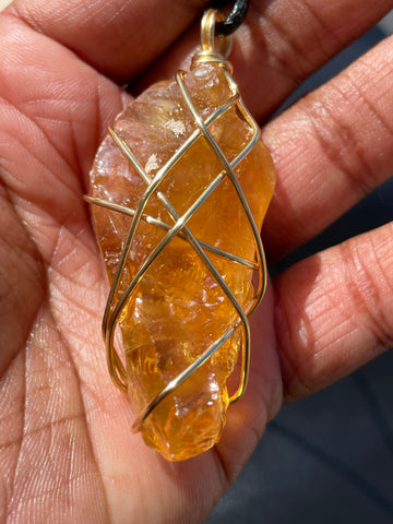 Honey Calcite