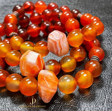 Carnelian (gradient agate)